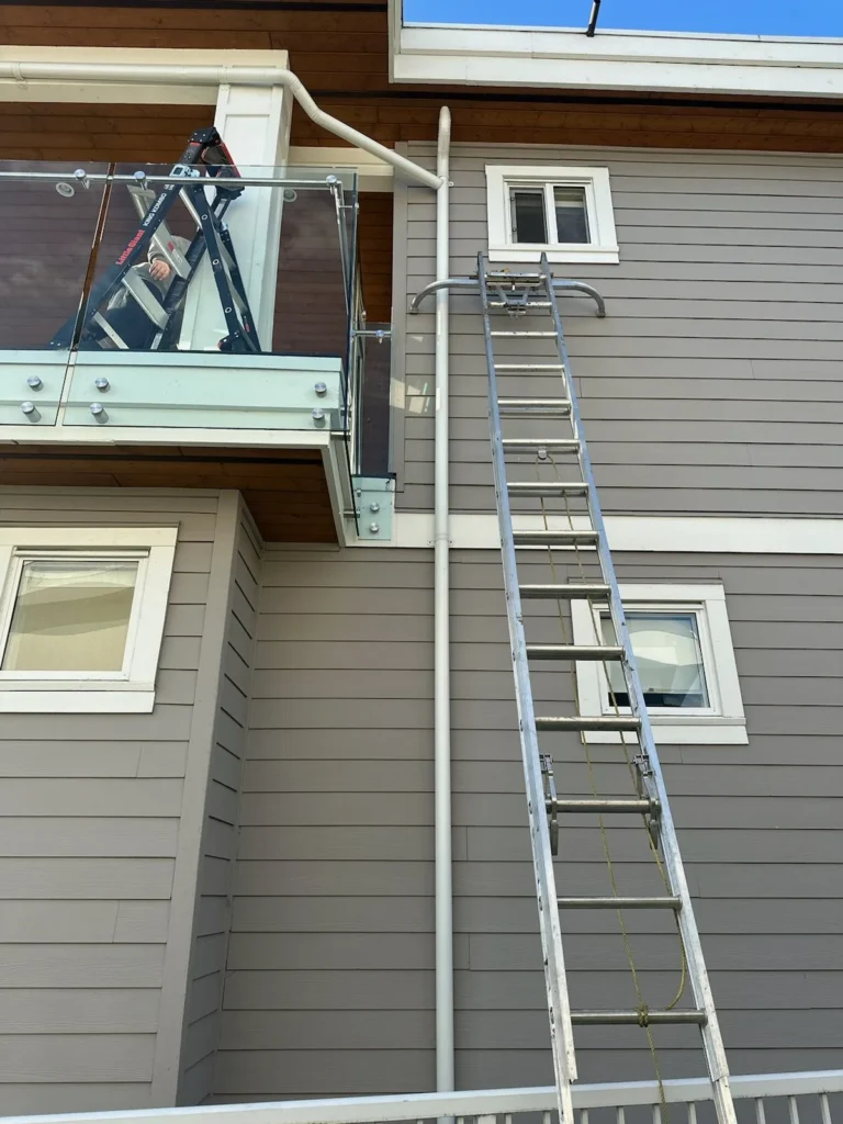 Gutter and downspout replacement